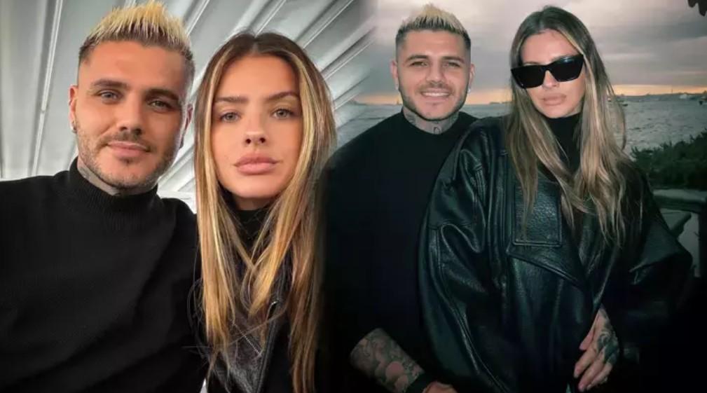 Yüzüğü merak uyandırmıştı Icardi ve sevgilisinden romantik kareler