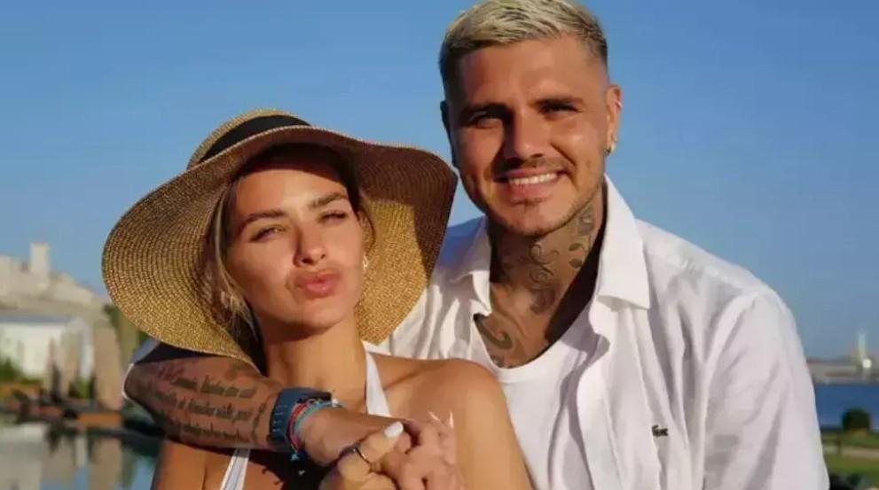 Yüzüğü merak uyandırmıştı Icardi ve sevgilisinden romantik kareler