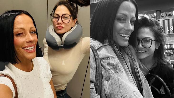 Yeni durağı Katar oldu Demet Özdemir ve ablasından yeni kareler