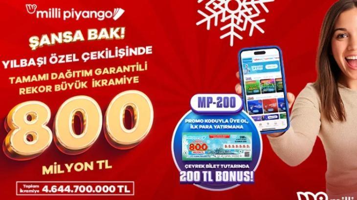 MİLLİ PİYANGO YILBAŞI ÇEKİLİŞİ İKRAMİYESİ