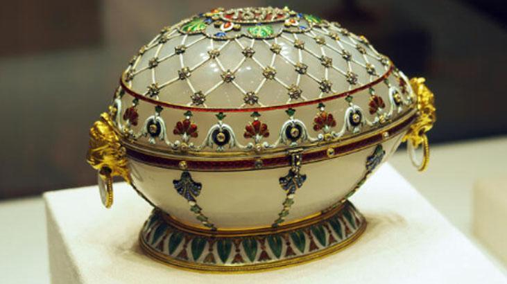 Bir tanesi milyonlarca dolar ediyor Açık artırmanın gözdesi: Fabergé yumurtaları
