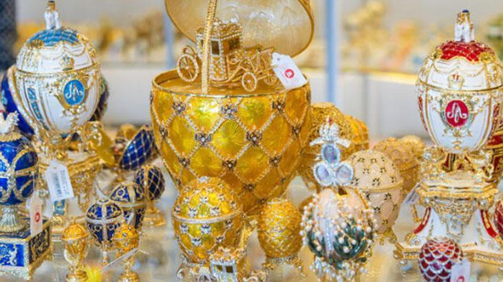 Bir tanesi milyonlarca dolar ediyor Açık artırmanın gözdesi: Fabergé yumurtaları