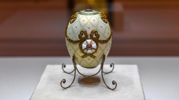 Bir tanesi milyonlarca dolar ediyor Açık artırmanın gözdesi: Fabergé yumurtaları