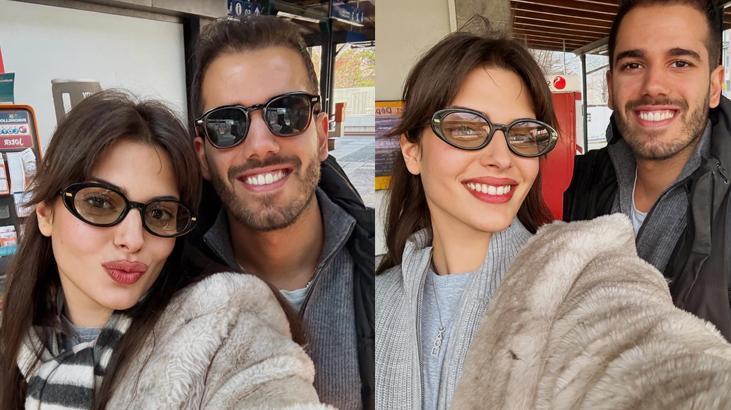 Yeni rotaları İsviçre oldu Derin Talu ve sevgilisinden romantik paylaşım