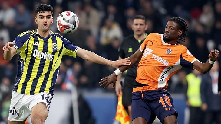 Başakşehir-Fenerbahçe maçından görüntüler