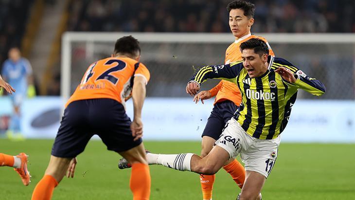 Başakşehir-Fenerbahçe maçından görüntüler