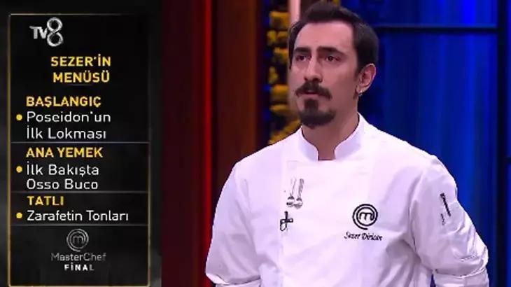 SEZERİN BÜYÜK FİNAL İÇİN HAZIRLADIĞI ULUSLARARASI MENÜ