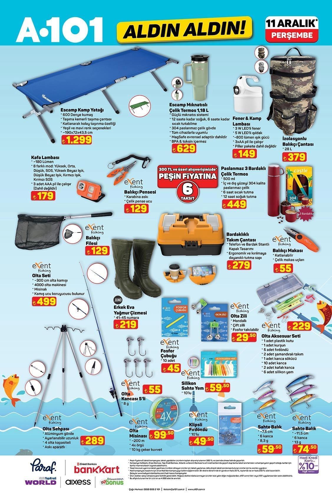 A101 ALDIN ALDIN 11 ARALIK AKTÜEL İNDİRİMLERİ