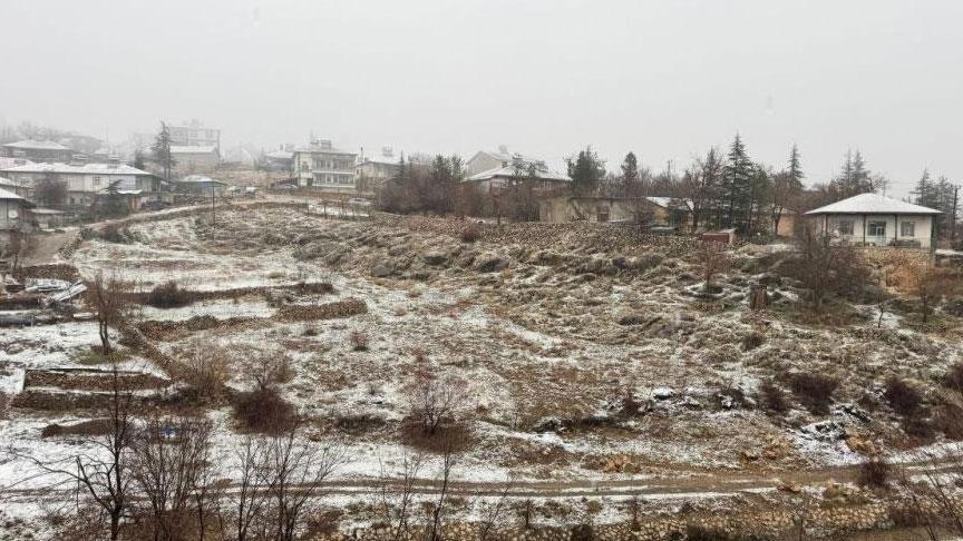 Fotoğraflar bugün çekildi Kar kalınlığı 10 santimetreye ulaştı