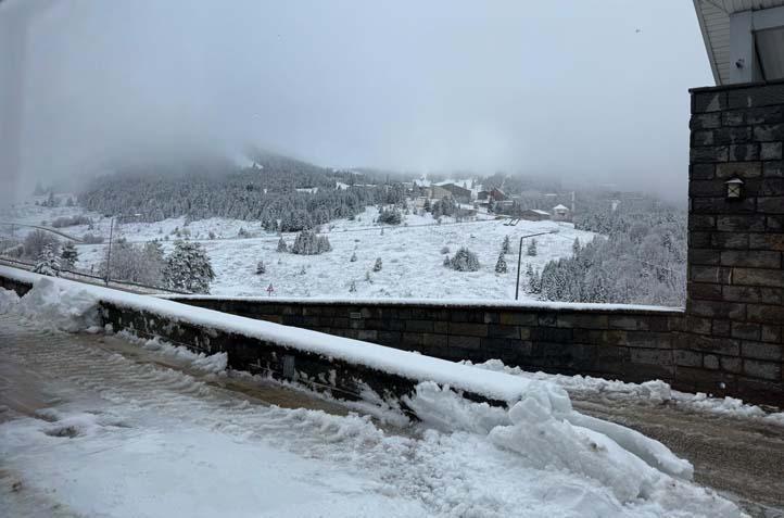 ULUDAĞ’DA KAR KALINLIĞI 18 SANTİMETREYE ULAŞTI