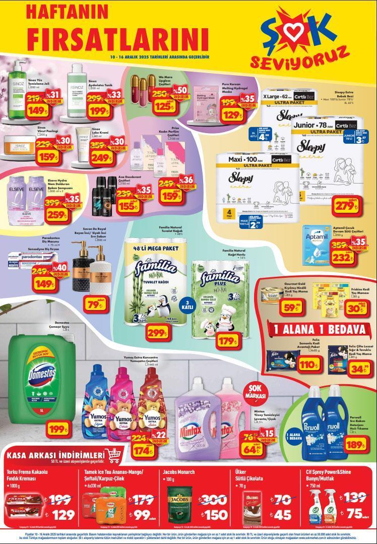 10-16 ARALIK ŞOK HAFTANIN FIRSATLARI AKTÜEL KATALOĞU 10-16 ARALIK ŞOK HAFTANIN FIRSATLARI AKTÜEL KATALOĞU
