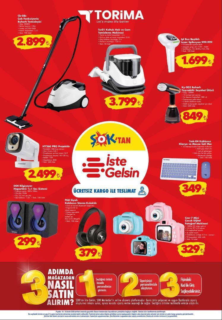 10-16 ARALIK ŞOK HAFTANIN FIRSATLARI AKTÜEL KATALOĞU 10-16 ARALIK ŞOK HAFTANIN FIRSATLARI AKTÜEL KATALOĞU