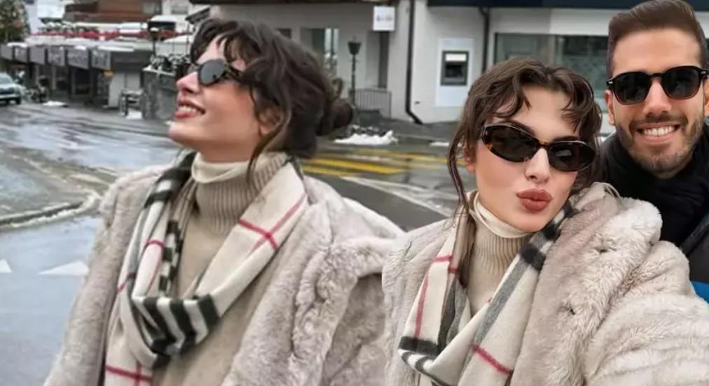 Derin Talu ve sevgilisinden romantik kareler