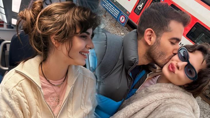 Derin Talu ve sevgilisinden romantik kareler