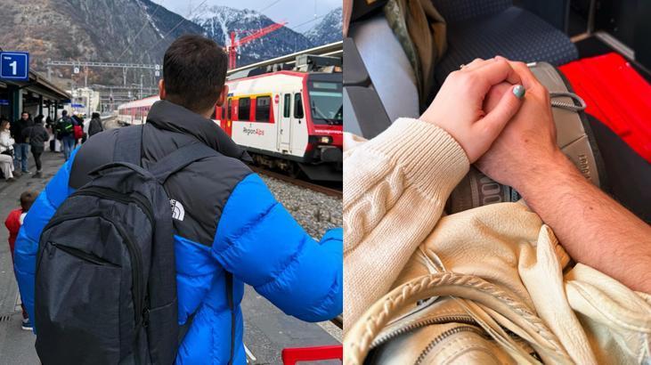 Derin Talu ve sevgilisinden romantik kareler