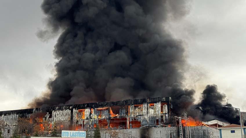 Yer: Kırıkkale Kimya fabrikasında büyük yangın