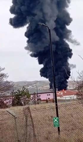 Yer: Kırıkkale Kimya fabrikasında büyük yangın