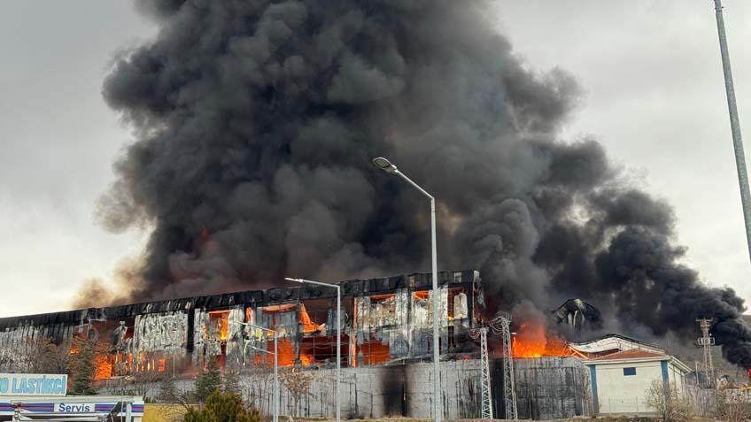 Yer: Kırıkkale Kimya fabrikasında büyük yangın