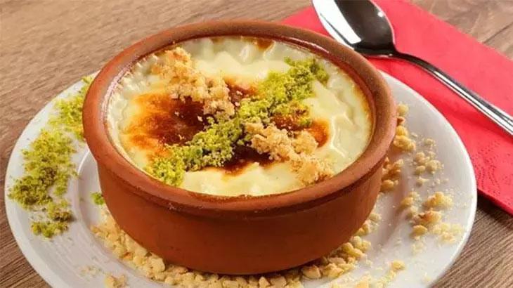 FIRINDA PİŞİRİLEN SÜTLACIN DOĞAL LEZZETİ