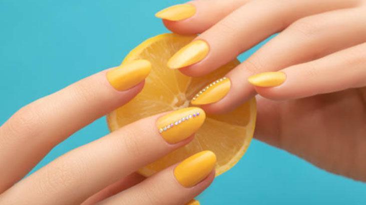 Ne oje ne yağ... Asıl fayda limonda Güçlü tırnakların bakımı bambaşka