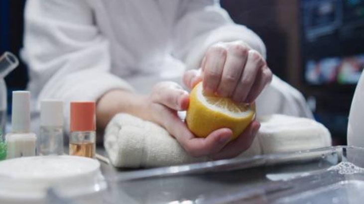 Ne oje ne yağ... Asıl fayda limonda Güçlü tırnakların bakımı bambaşka