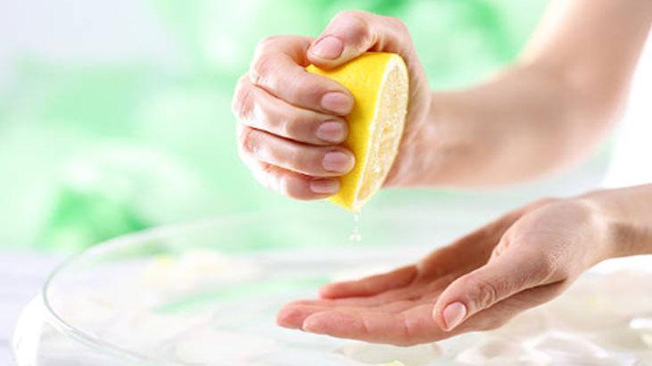 Ne oje ne yağ... Asıl fayda limonda Güçlü tırnakların bakımı bambaşka