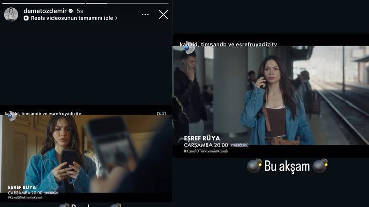 Eşref Rüya’nın Nisan’ı Demet Özdemirden yeni paylaşım Dizinin sevenlerini heyecanlandırdı
