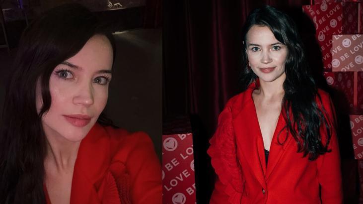 Kırmızı ceketiyle dikkat çekti Yağmur Yükselden yeni Instagram pozları