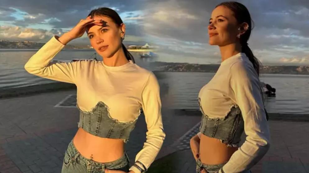 Kırmızı ceketiyle dikkat çekti Yağmur Yükselden yeni Instagram pozları