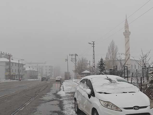 İlk kar görüntüleri geldi Kar kalınlığının 50 santimetreye ulaştı, sıcaklık eksi 20 dereceye düştü