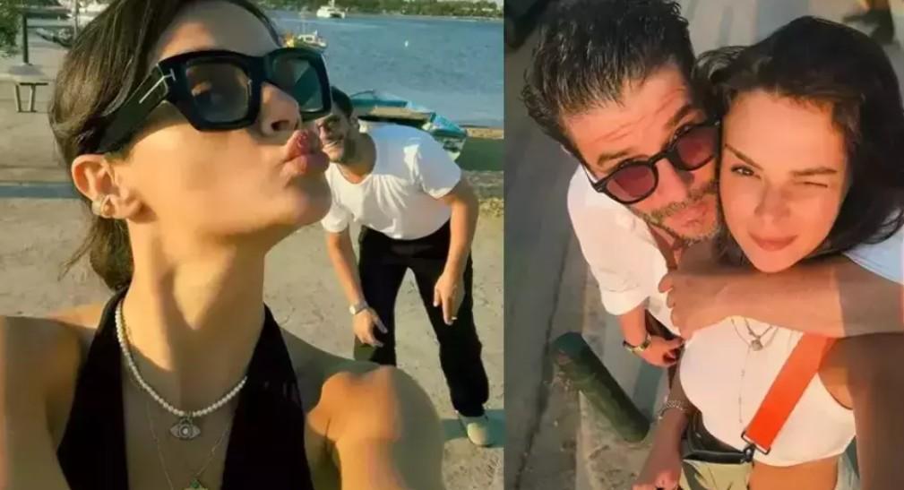 Alya aşka geldi Sinem Ünsal ve sevgilisi Berk Cankattan romantik kareler