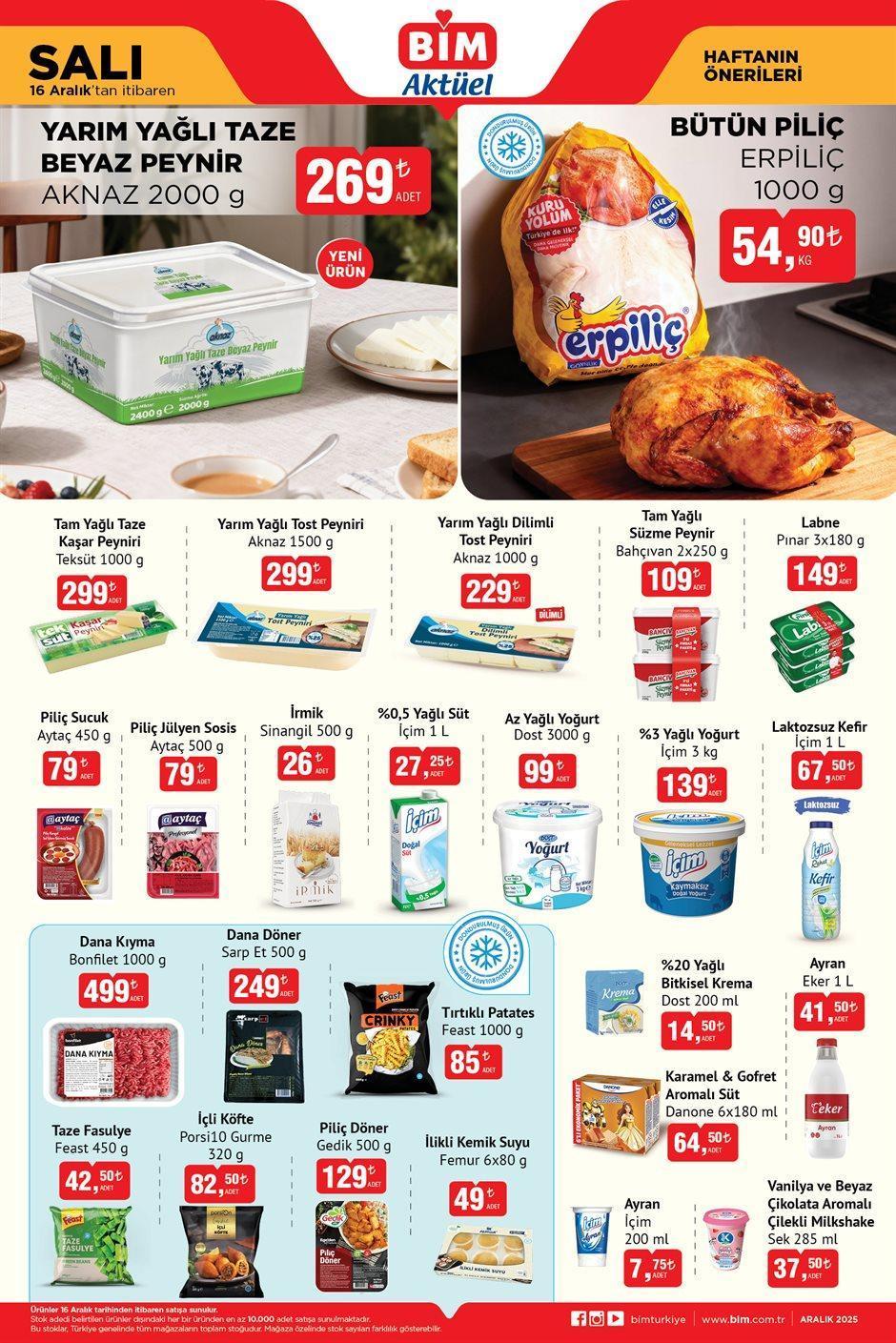 16 ARALIK SALI BİM AKTÜEL KATALOĞU