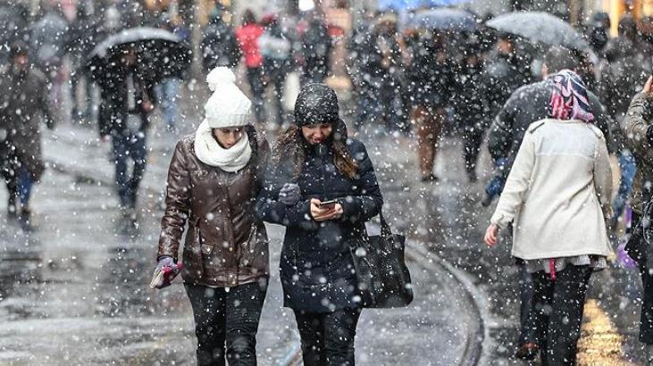 HAVA DURUMU RAPORU | Meteorolojiden kuvvetli yağış ve rüzgar uyarısı İstanbula kar ne zaman yağacak İşte bugün kar yağışı beklenen iller...