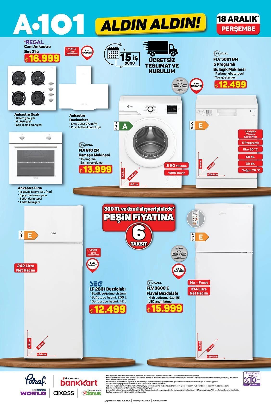 A101 ALDIN ALDIN 18 ARALIK PERŞEMBE AKTÜEL KATALOĞU