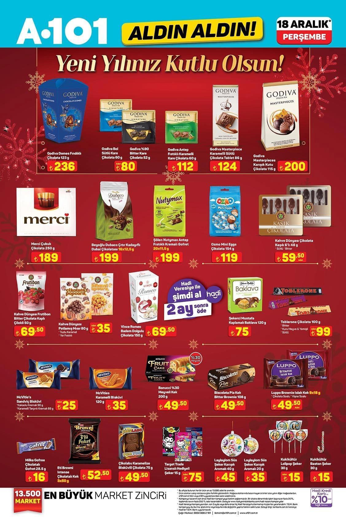 A101 ALDIN ALDIN 18 ARALIK PERŞEMBE AKTÜEL KATALOĞU