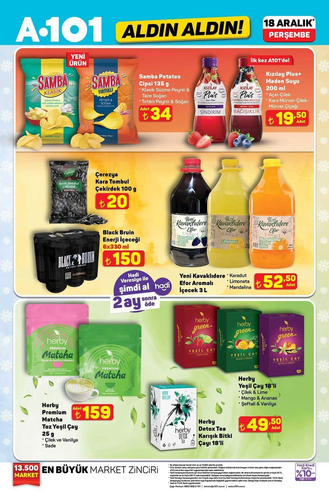 A101 ALDIN ALDIN 18 ARALIK PERŞEMBE AKTÜEL KATALOĞU