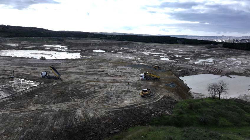 Yer: Arnavutköy İBB Mavi Gölü yok etti