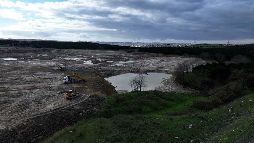 Yer: Arnavutköy İBB Mavi Gölü yok etti