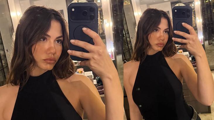 Her paylaşımı olay Demet Özdemir’den ayna karşısında poz