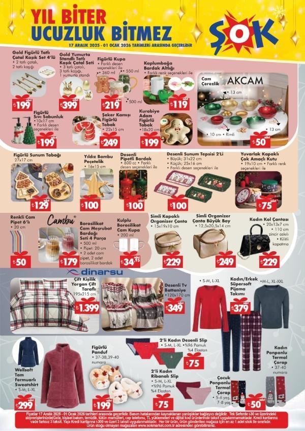 ŞOK 17 ARALIK 2025 AKTÜEL İNDİRİMLERİ: ŞOK katalog bu hafta hangi ürünler satışa çıkacak ŞOK aktüel ürünler indirimli fiyatları