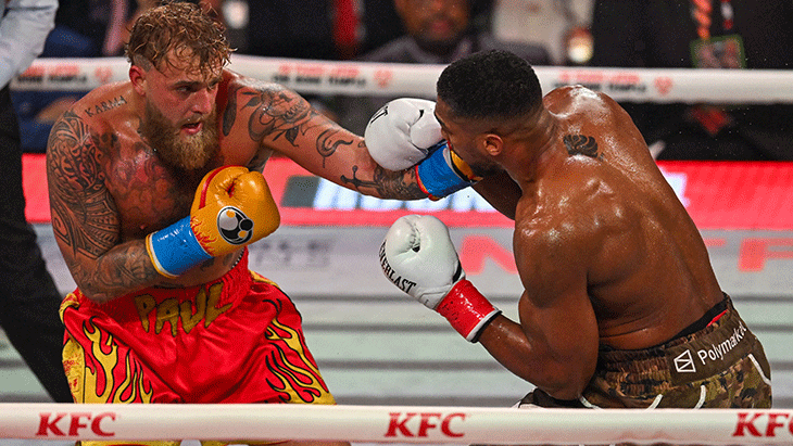 Jake Paul - Anthony Joshua Miamide ringe çıktı