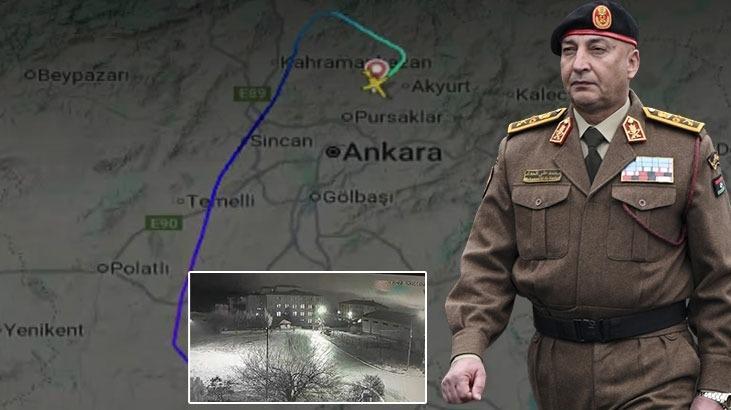 Ankarada Libya heyetini taşıyan uçağın enkazına ulaşıldı Ankarada Libya heyetini taşıyan uçağın enkazına ulaşıldı