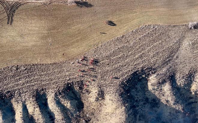 Ankarada Libya heyetini taşıyan uçağın enkazına ulaşıldı Ankarada Libya heyetini taşıyan uçağın enkazına ulaşıldı