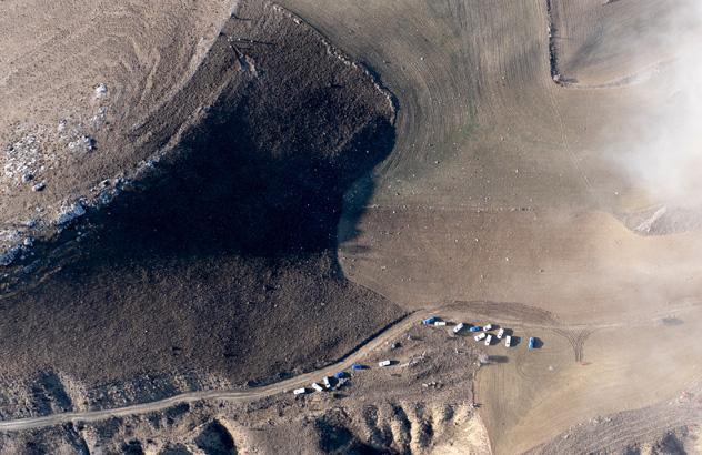 Ankarada Libya heyetini taşıyan uçağın enkazına ulaşıldı Ankarada Libya heyetini taşıyan uçağın enkazına ulaşıldı