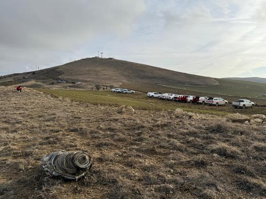 Ankarada Libya heyetini taşıyan uçağın enkazına ulaşıldı Ankarada Libya heyetini taşıyan uçağın enkazına ulaşıldı