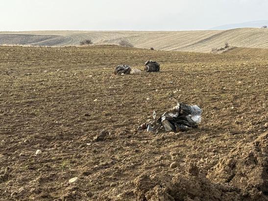 Ankarada Libya heyetini taşıyan uçağın enkazına ulaşıldı Ankarada Libya heyetini taşıyan uçağın enkazına ulaşıldı