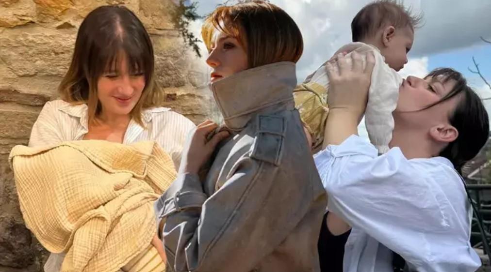 Gizem Karacadan mutlu aile tablosu İşte kızı Leyla Yazın son hali