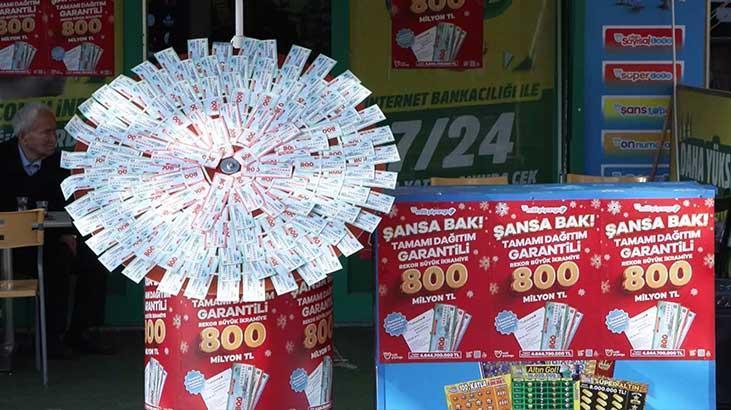 TOPLAM İKRAMİYE TUTARI 4 MİLYAR 644 MİLYON 700 BİN TL