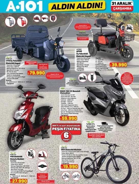 A101’den Yılbaşı Sürprizi 31 Aralık 2025 Aldın Aldın Aktüel Ürünler Listesi Belli Oldu A101 Aldın Aldın aktüel kataloğu bu hafta neler getiriyor A101 indirim broşürü ile 3lü beyaz cam ankastre seti, şarjlı süpürge...