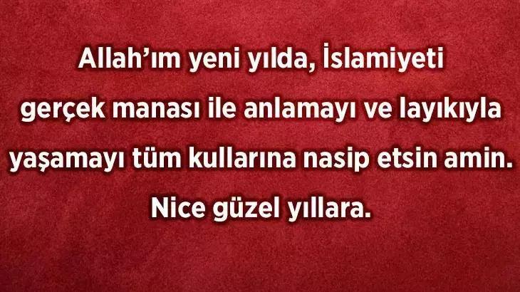 DİNİ YENİ YIL KUTLAMA MESAJLARI: 2026 En yeni, Dualı, Hadisli, Ayetli Dini Yılbaşı Mesajları ve Yeni Yıl Kutlama Dilekleri Seçenekleri